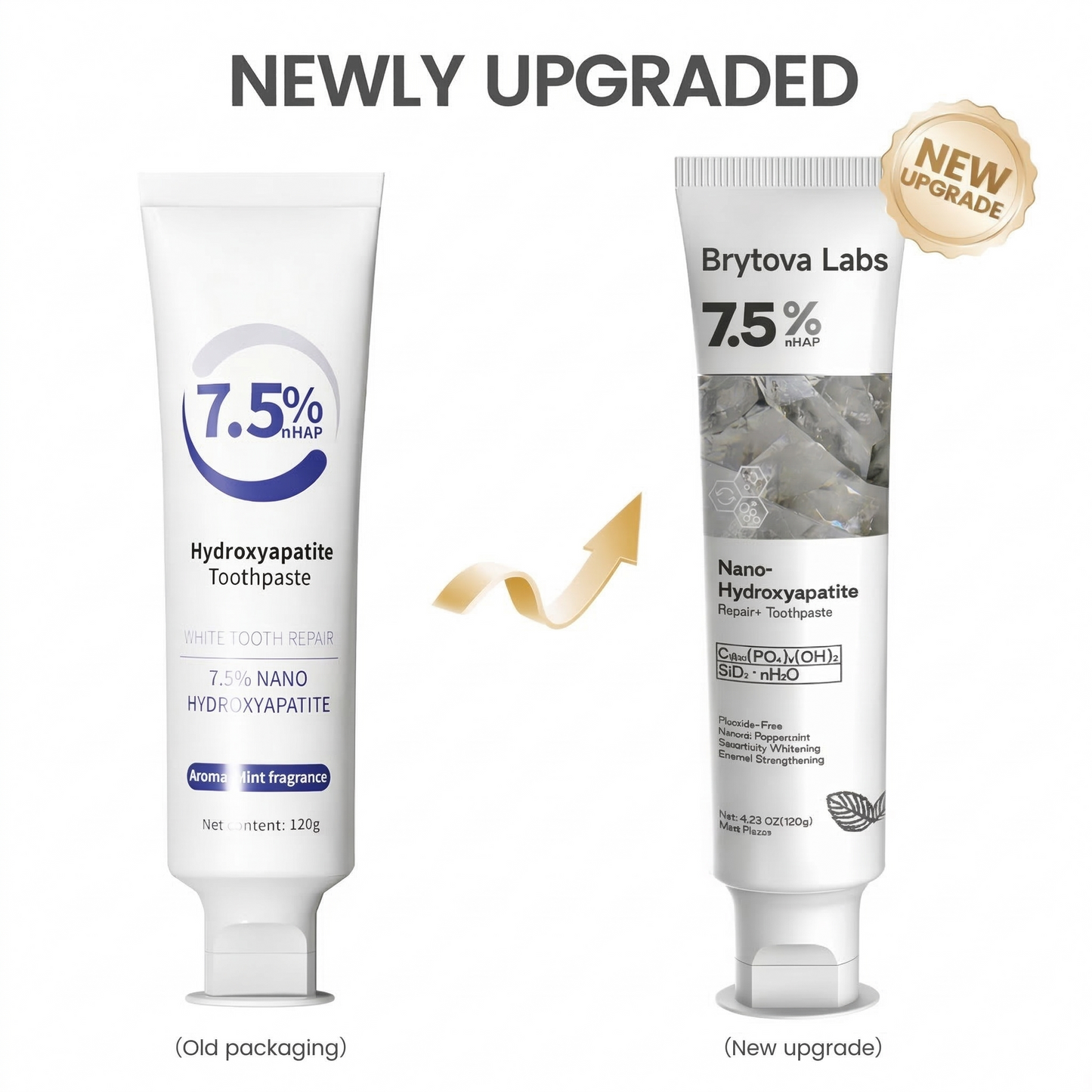 Hydroxyapatite Remineralizing Toothpaste