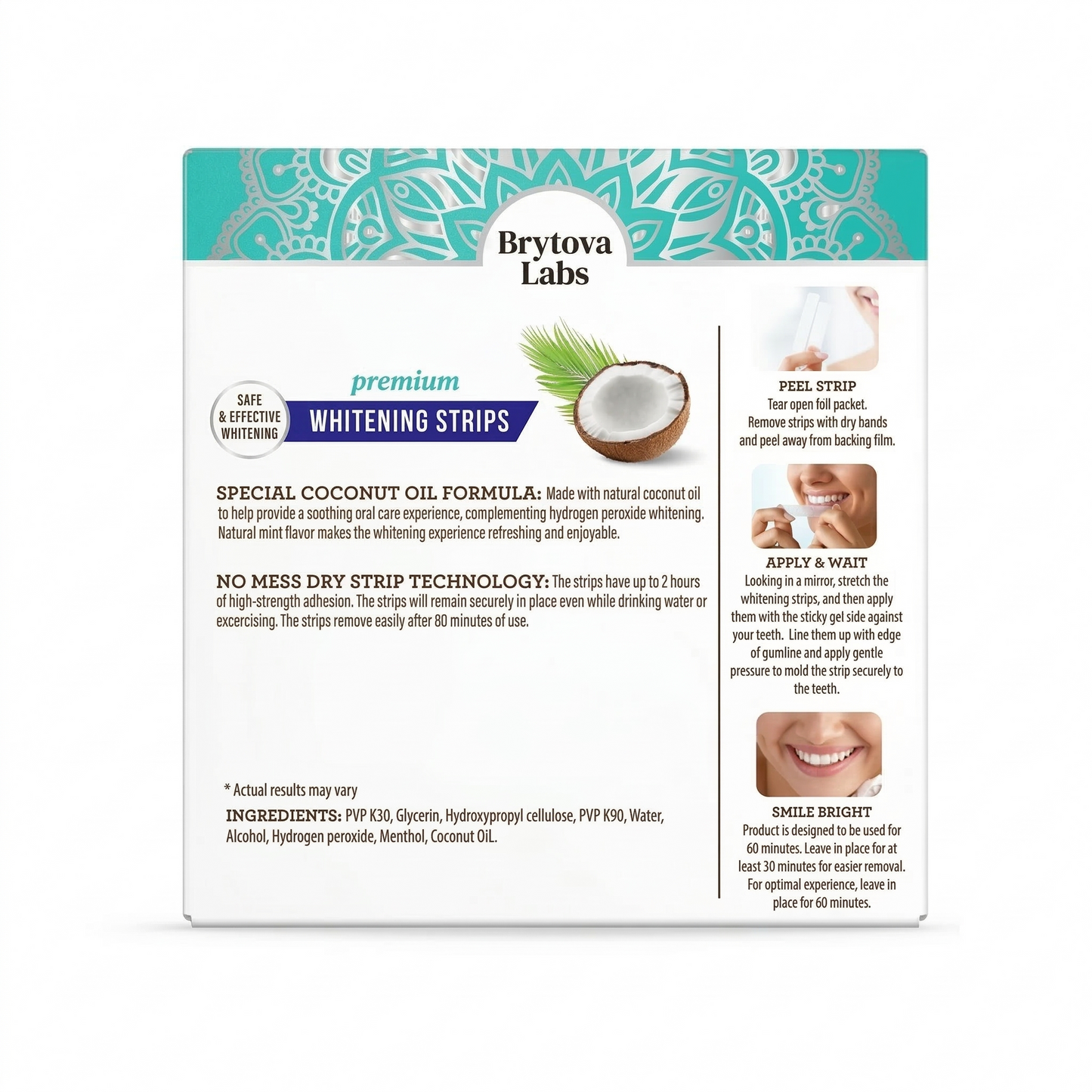 Brytova Labs Whitening Strips
